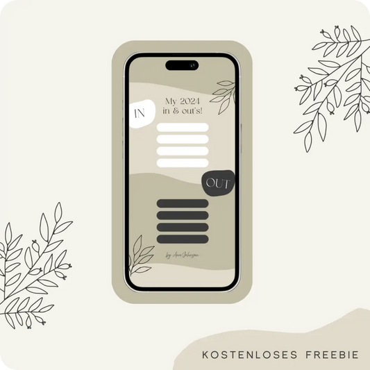 Freebie - In & Out Template CREATE by Ana Johnson