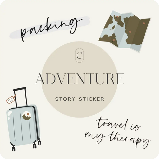Story Sticker - ADVENTURE CREATE by Ana Johnson