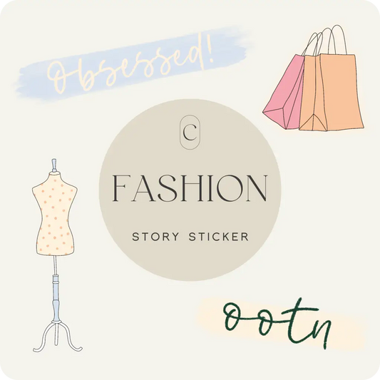 Story Sticker - FASHION CREATE by Ana Johnson