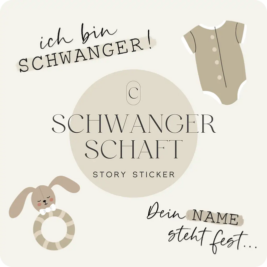 Story Sticker - SCHWANGERSCHAFT CREATE by Ana Johnson