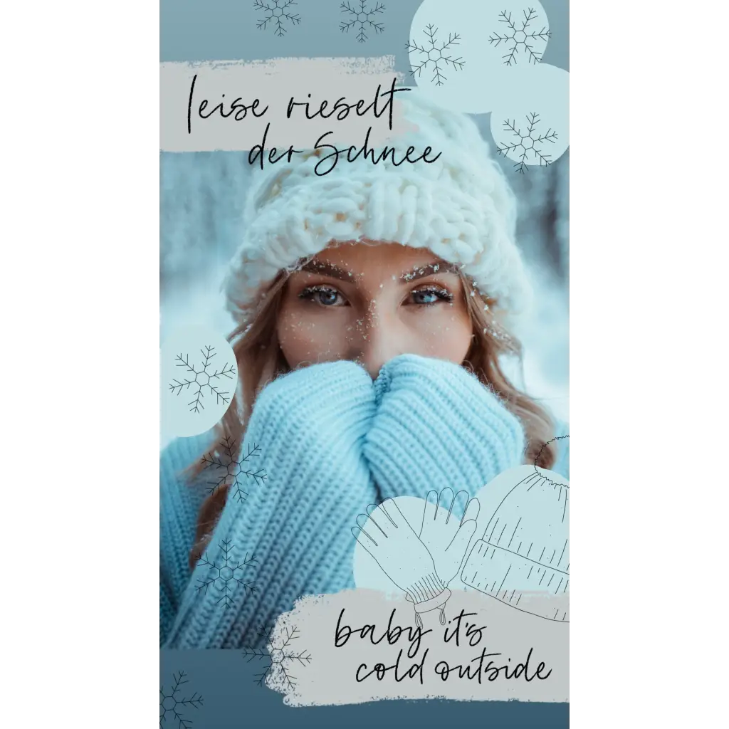 Story Sticker WINTER VIBES CREATE by Ana Johnson