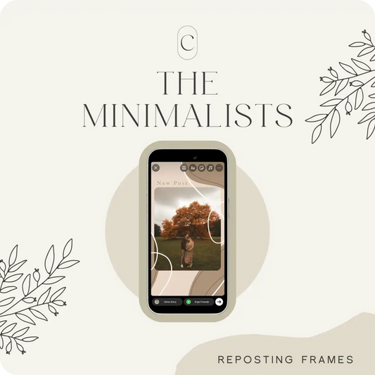 Reposting Frames - THE MINIMALISTS CREATE by Ana Johnson