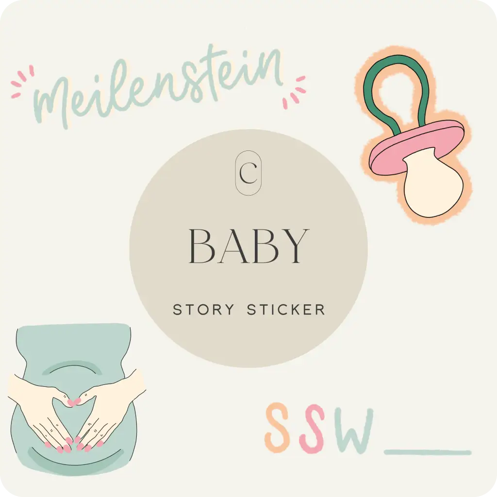 Story Sticker - BABY CREATE by Ana Johnson