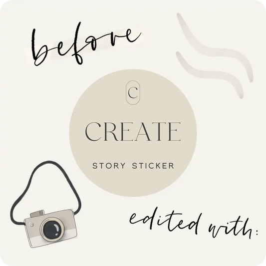 Story Sticker - CREATE CREATE by Ana Johnson