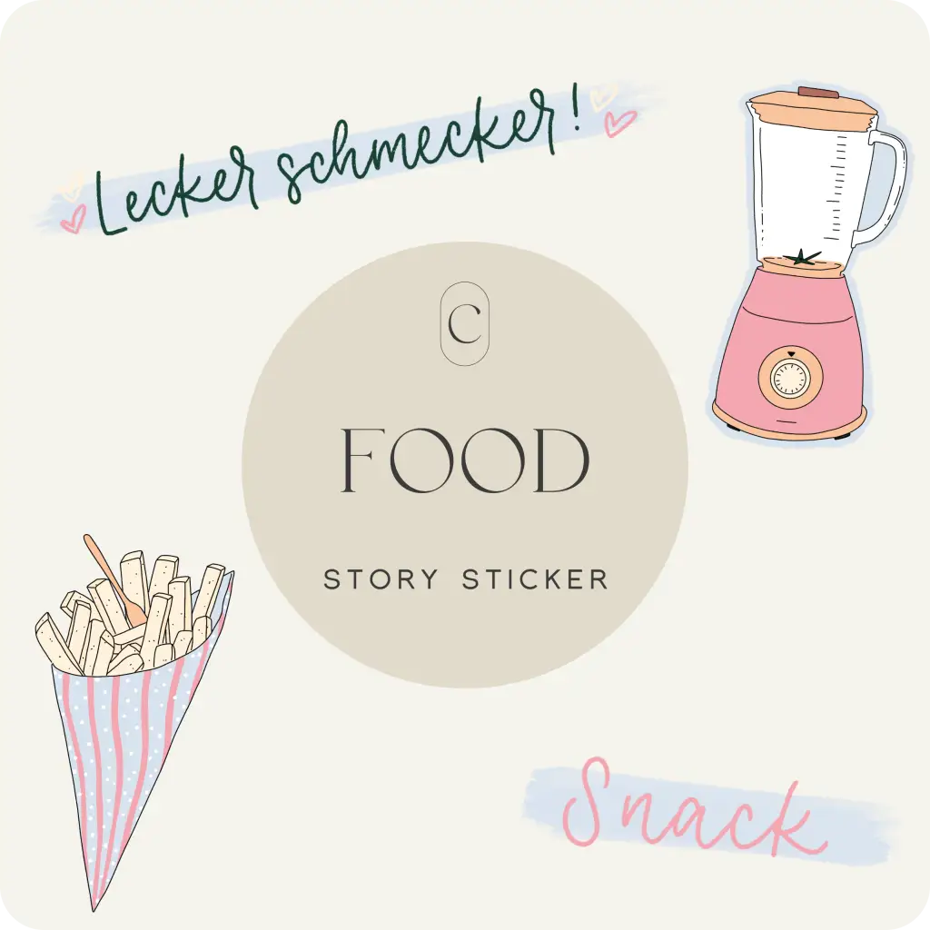 Story Sticker - FOOD CREATE by Ana Johnson