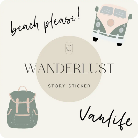 Story Sticker - WANDERLUST CREATE by Ana Johnson