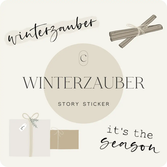 Story Sticker - WINTERZAUBER CREATE by Ana Johnson