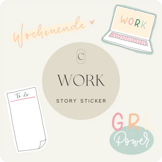 Story Sticker - WORK CREATE by Ana Johnson